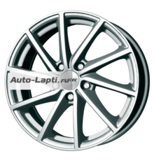 Alutec 6x16/4x100 ET40 D56,6 Singa Polar Silver