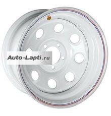 Off-Road Wheels 8x16/5x114,3 ET-19 D84 Jeep белый