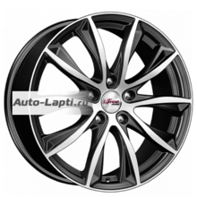 iFree 7,5x18/5x108 ET47 D60,1 Каzантип (КС684М) Блэк Джек